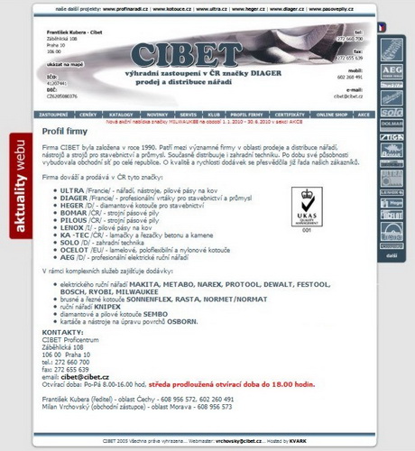 www.cibet.cz
